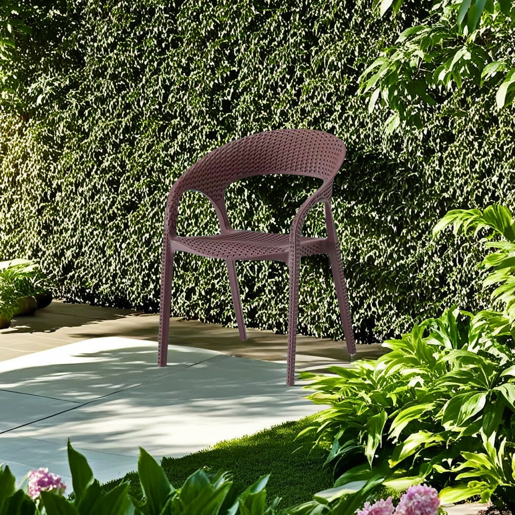 仿藤椅 餐椅 塑料椅子 咖啡椅 户外椅 家用椅子 现代椅子 镂空椅子 春夏椅子