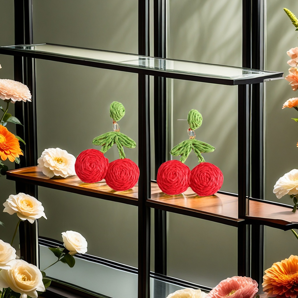 草莓白底实物图