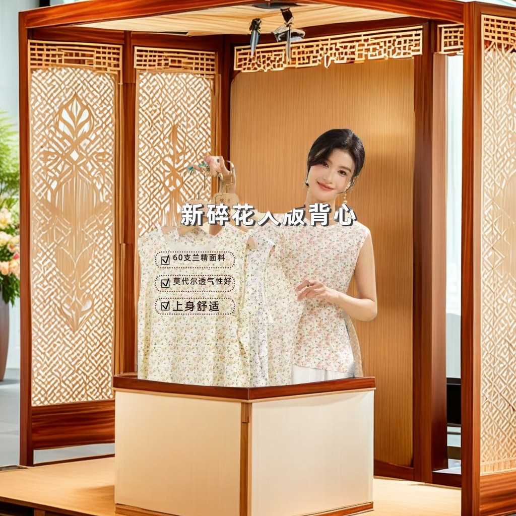 兰精莫代尔家居背心 加大版60支装 轻薄透气 舒适吸汗 男女通用款