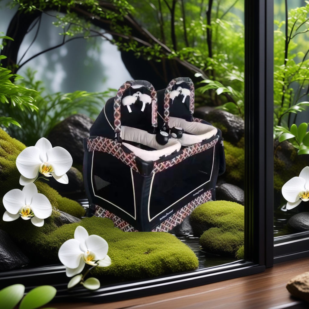 婴儿床带睡篮婴儿床产品图