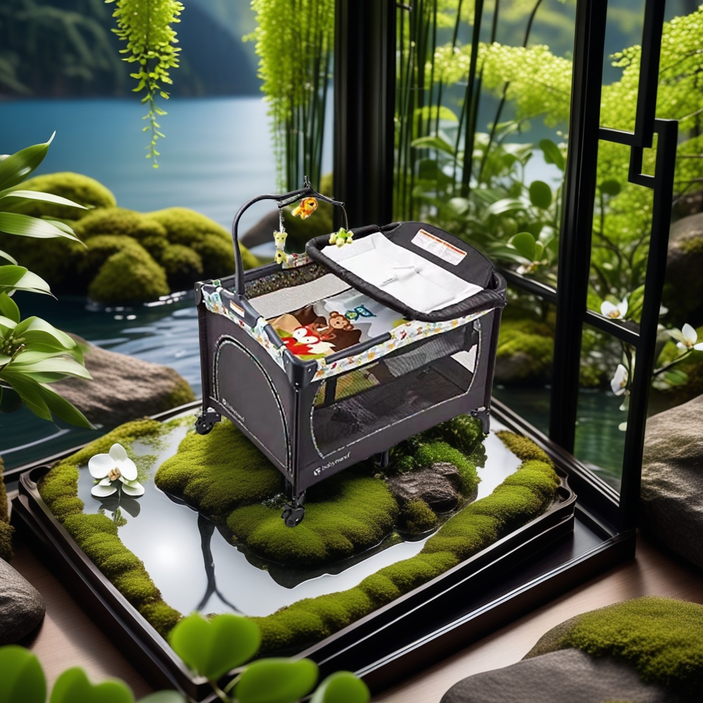 婴童床品套件实物图