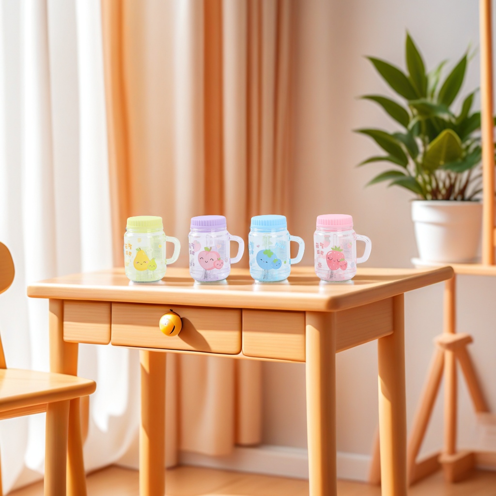 Pencil sharpeners, fruit single-hole milk tea cups, creative pencil sharpeners, student stationery, children's cartoon gifts, wholesale milk tea cups, pencil sharpeners, student supplies Specification image