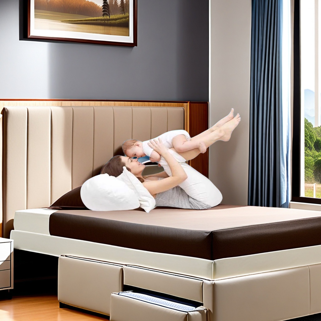 海绵床垫实物图