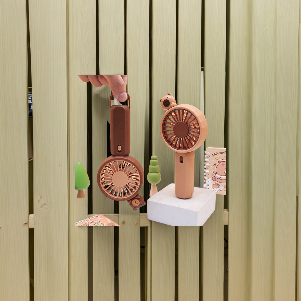 Cross-Border New Usb Rechargeable Mini Fan Handheld Hanging Dual-Purpose Small Fan Portable Blowing Complementary Food Wind Strong Other Categories Specification drawing