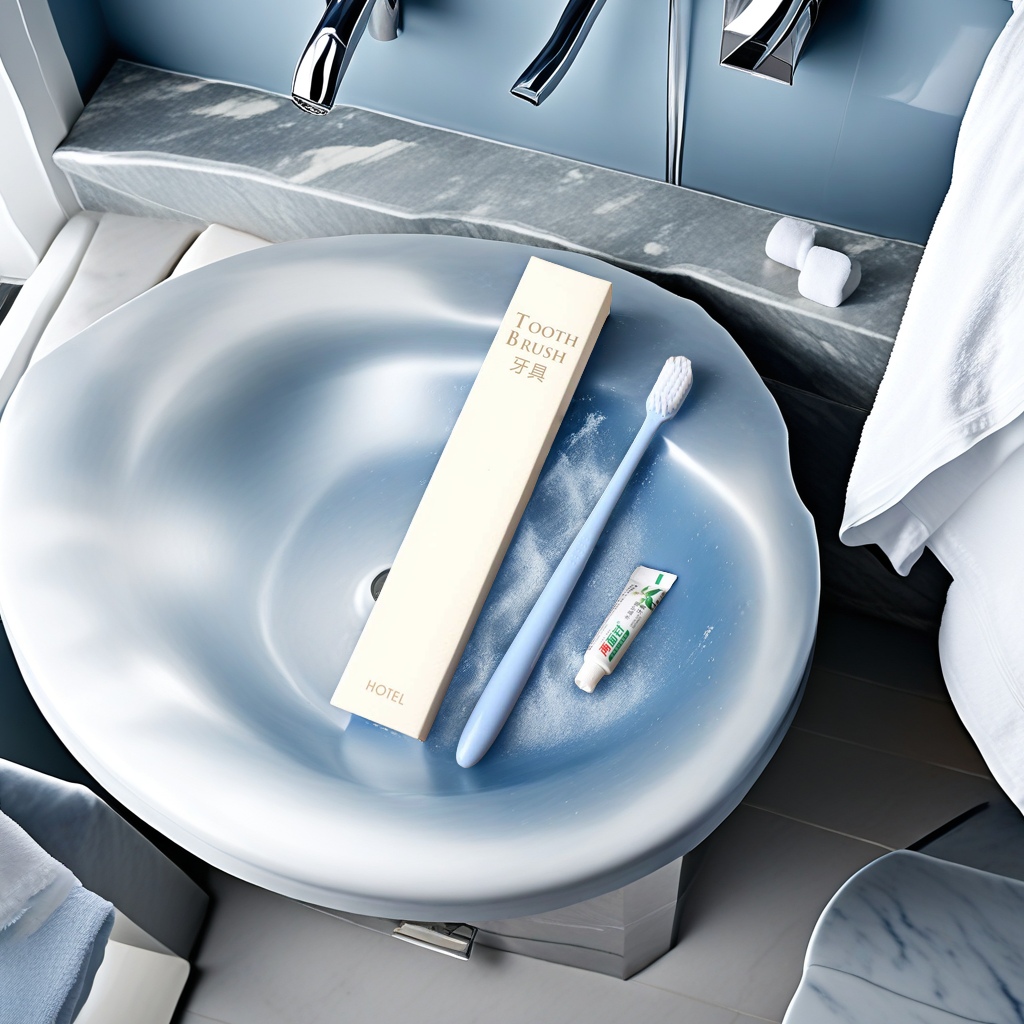 Hotel disposable supplies set, hotel and homestay guests' special household soft-bristled toothbrush, comb, soap washing and care set, comfortable disposable slippers, complete set, clean and convenient details Picture