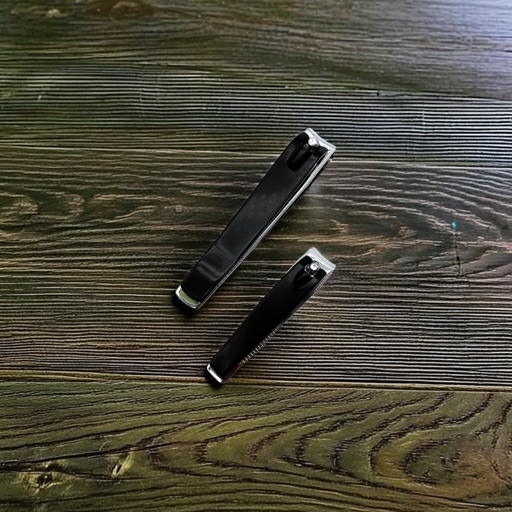 Manufacturers Direct Black Electrophoresis Electroplating Nail Clippers Knife Large, Medium And Small Size Diagonal Nail Clippers Wholesale Professional Nail Tools details Picture