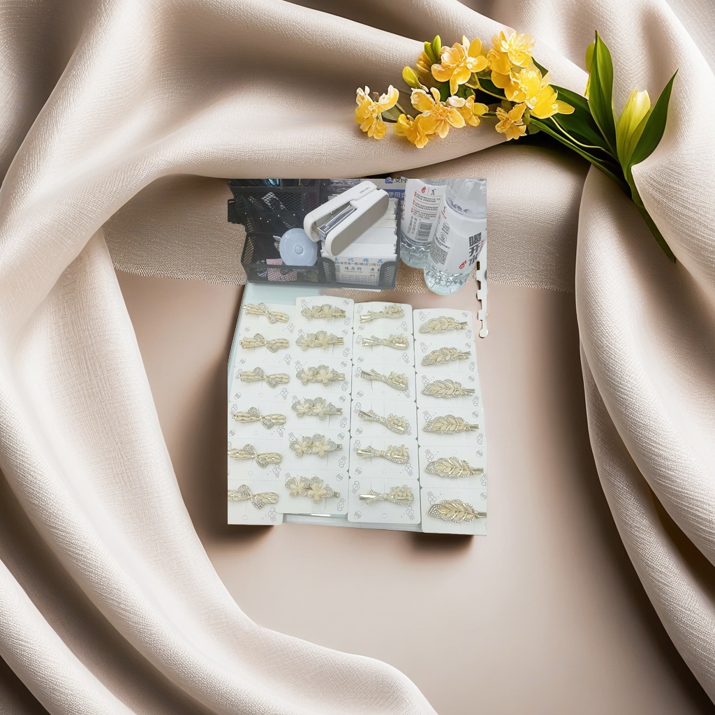 时尚简约珍珠压夹 高级感发饰品 女士优雅发夹 发饰礼品