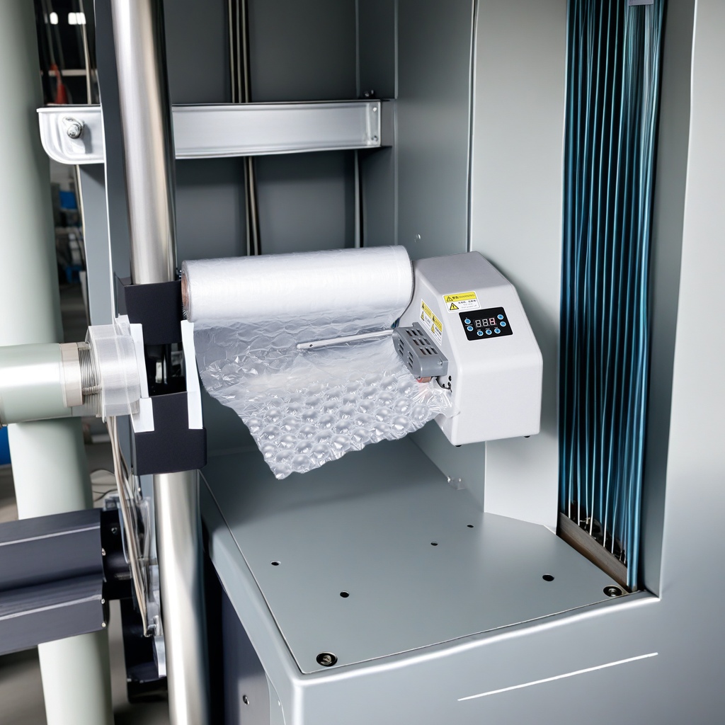 The fully automatic gourd film inflation machine is a dedicated inflation equipment for bubble film, bubble pillows and bubble bags. It is fast and efficient in inflating gourd bubble air cushion film and air column bags Item Picture