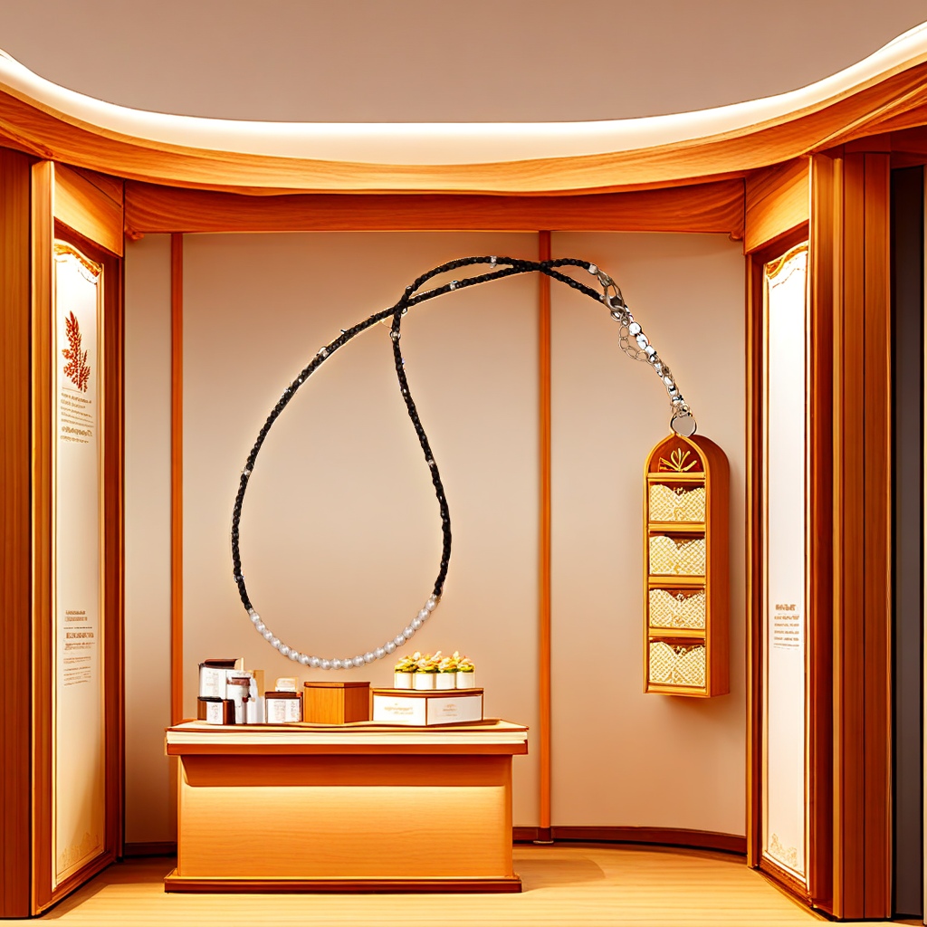 Ruili Fashion Korean style simple collarbone chain women's necklace, high-end crystal pendant necklace, as a birthday gift for your girlfriend Specification image