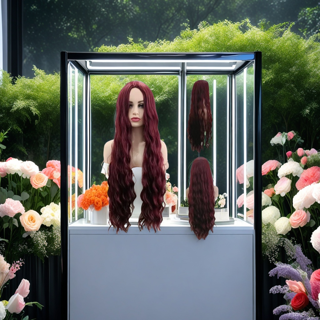 欧美风格时尚假发 女士短发 高温丝自然逼真可洗可烫发型可调节头围