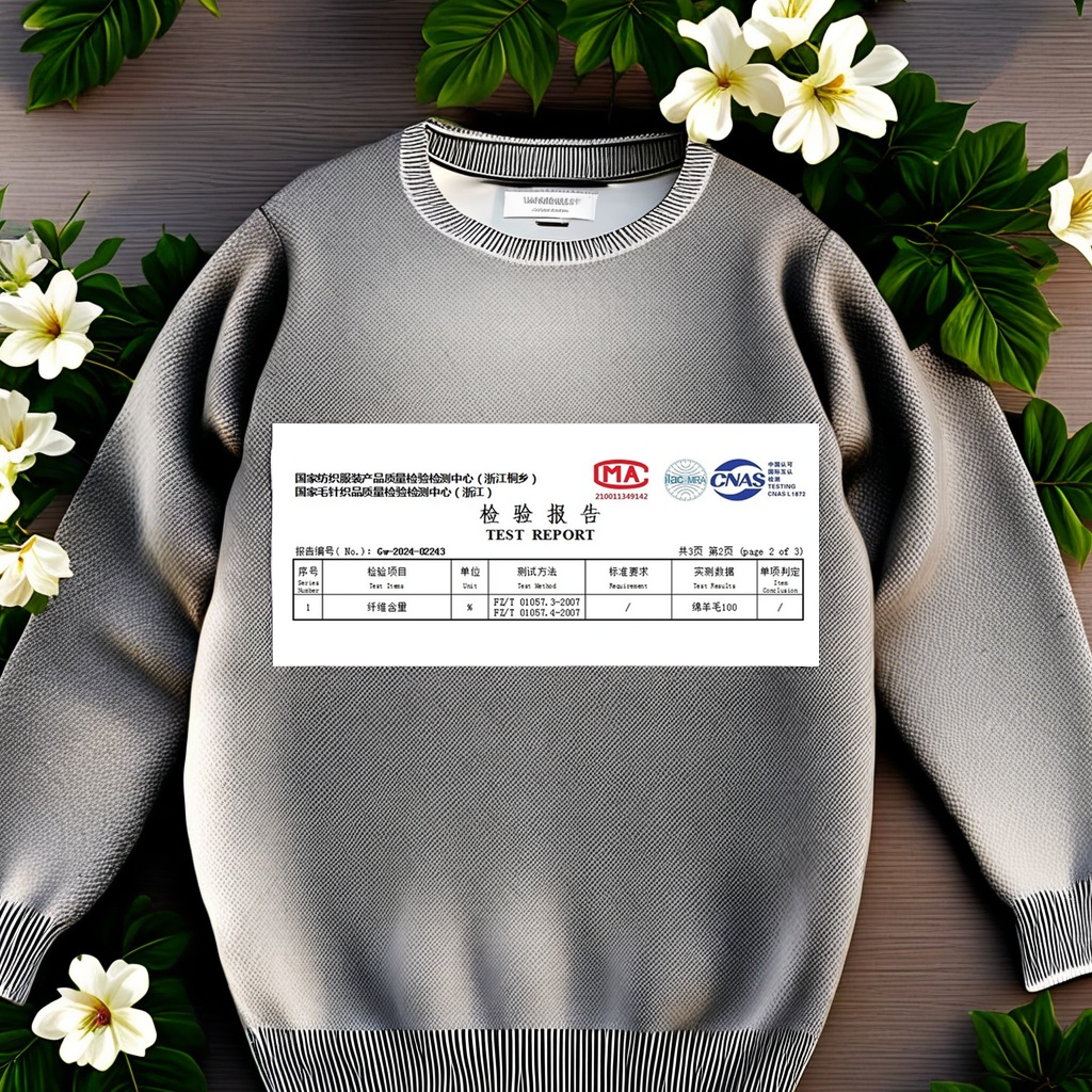 Fully formed seamless pure wool knitted sweater for women, 100% spring new style loose slimming round neck top wool sweater for women, fashionable and trendy, other categories details Picture