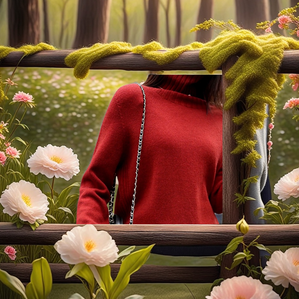 Fully formed seamless pure wool knitted sweater for women, 100% spring new style loose slimming round neck top wool sweater for women, fashionable and trendy, other categories Application Scenario