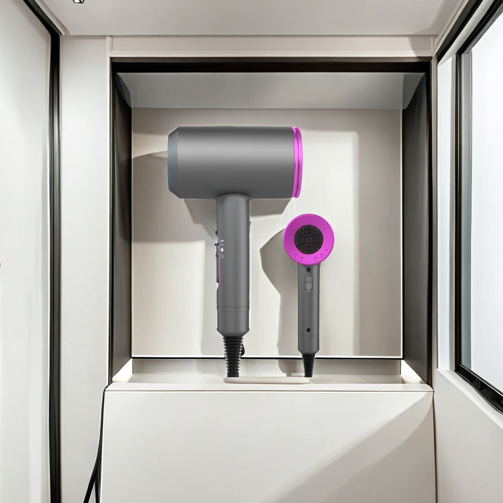 Amazon's Best-Selling Hammer Hair Dryer, 110V High-Power Negative Ion Household Hair Dryer, Is Specially Designed For Hair Salons And Available In Both British And American Standards