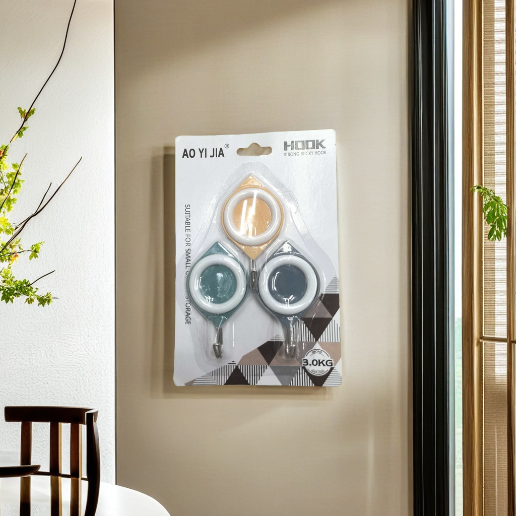 The hook is practical and convenient for home life. The hook is a good helper full figure