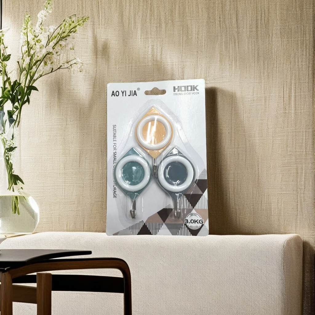 The hook is practical and convenient for home life. The hook is a good helper Specification drawing