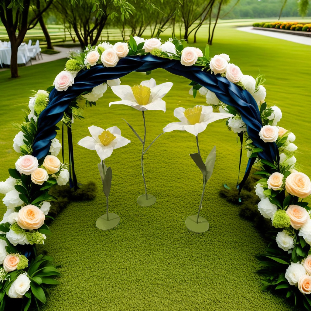 European-style romantic wedding decoration products, exquisite artificial flowers, stage decoration flowers Specification image