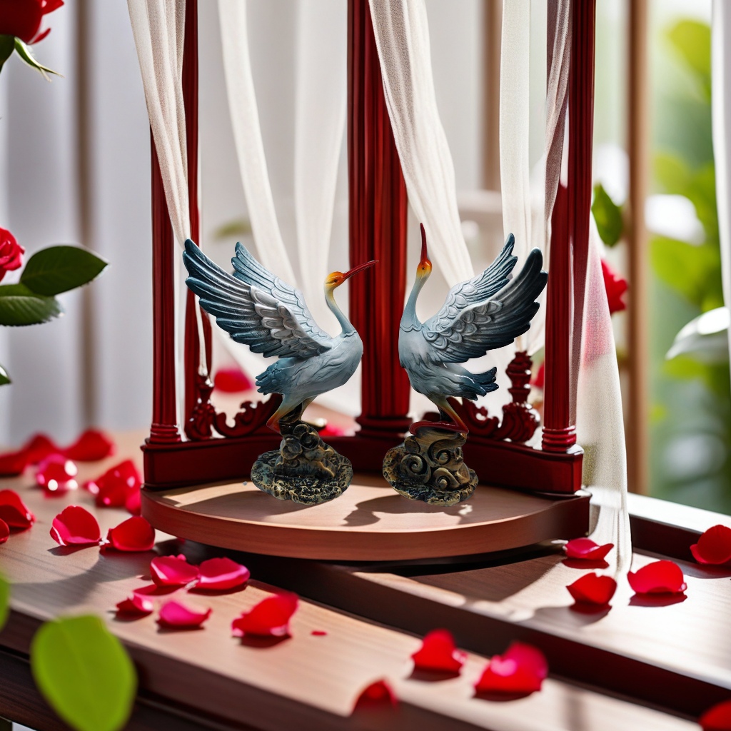 09099 resin ornaments, couple ornaments Application Scenario