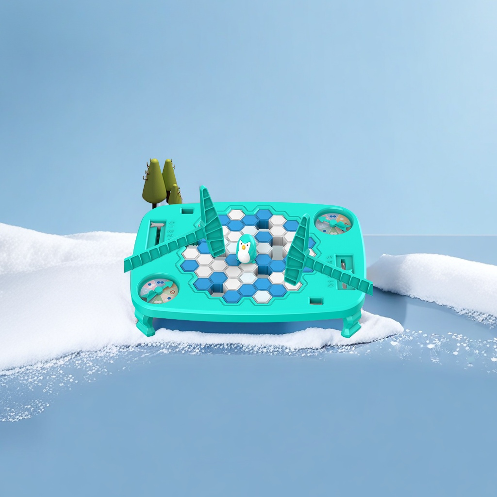 Save the penguins, ice-breaking toys, educational tapping, thinking training, children's board games, party, parent-child interactive games, ice-breaking, endless fun