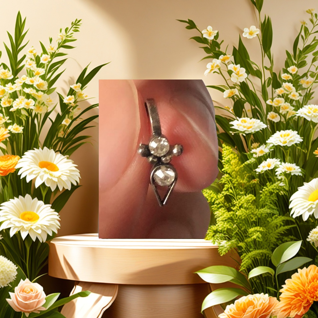 时尚个性鼻钉 不锈钢防过敏鼻环 韩版鼻饰品 男女通用款式