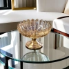 European-style creative metal fruit plate, living room home decoration fruit plate, glass coffee table, dried fruit plate wholesale factory direct sales, cross-border snack plate, high-quality home products, Yangxuan 104 details Picture