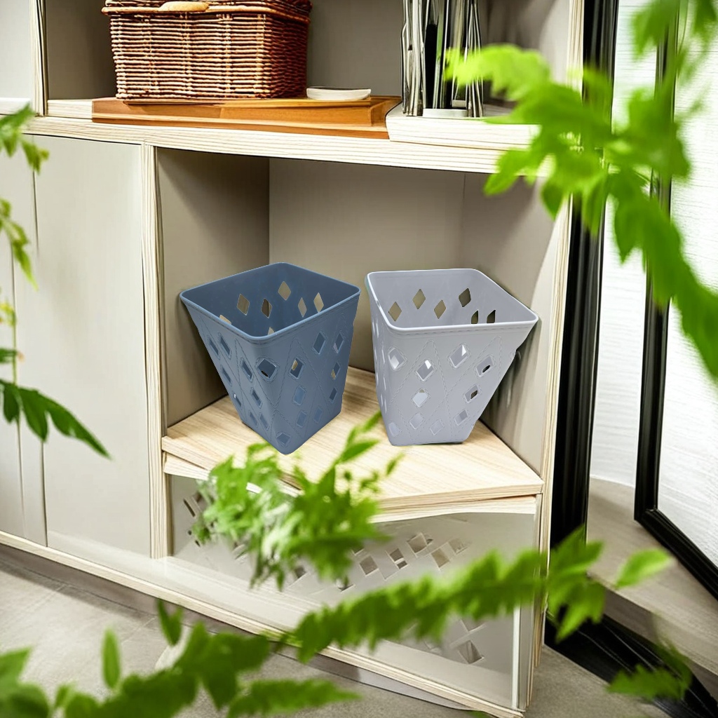 Featured storage imitated rattan woven basket Bedside storage basket woven frame simple large capacity home decoration full figure