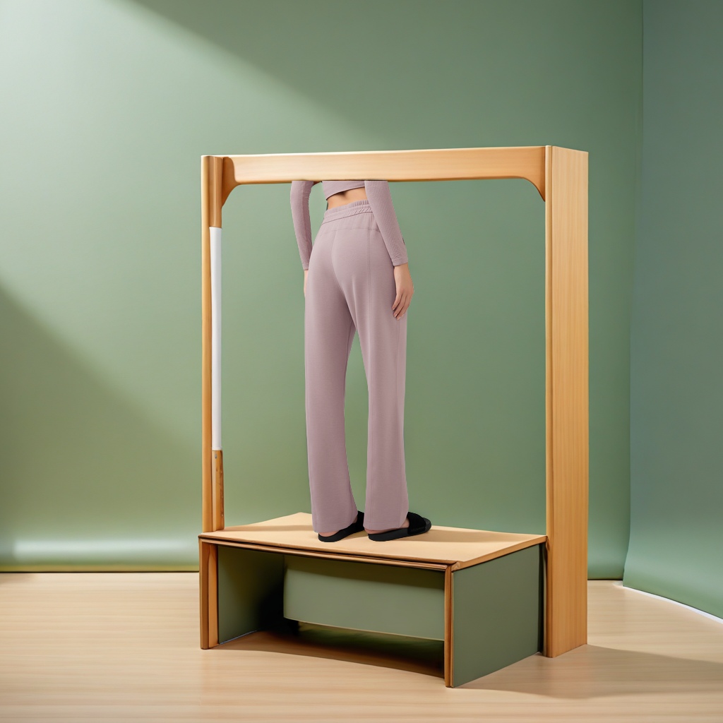 DAW167 Autumn/Winter yoga pants Women's high-waited slimming casual straight-leg pants with good drape and versatile matching loose wide-leg sports pants. Sports pants warm and comfortable Specification image