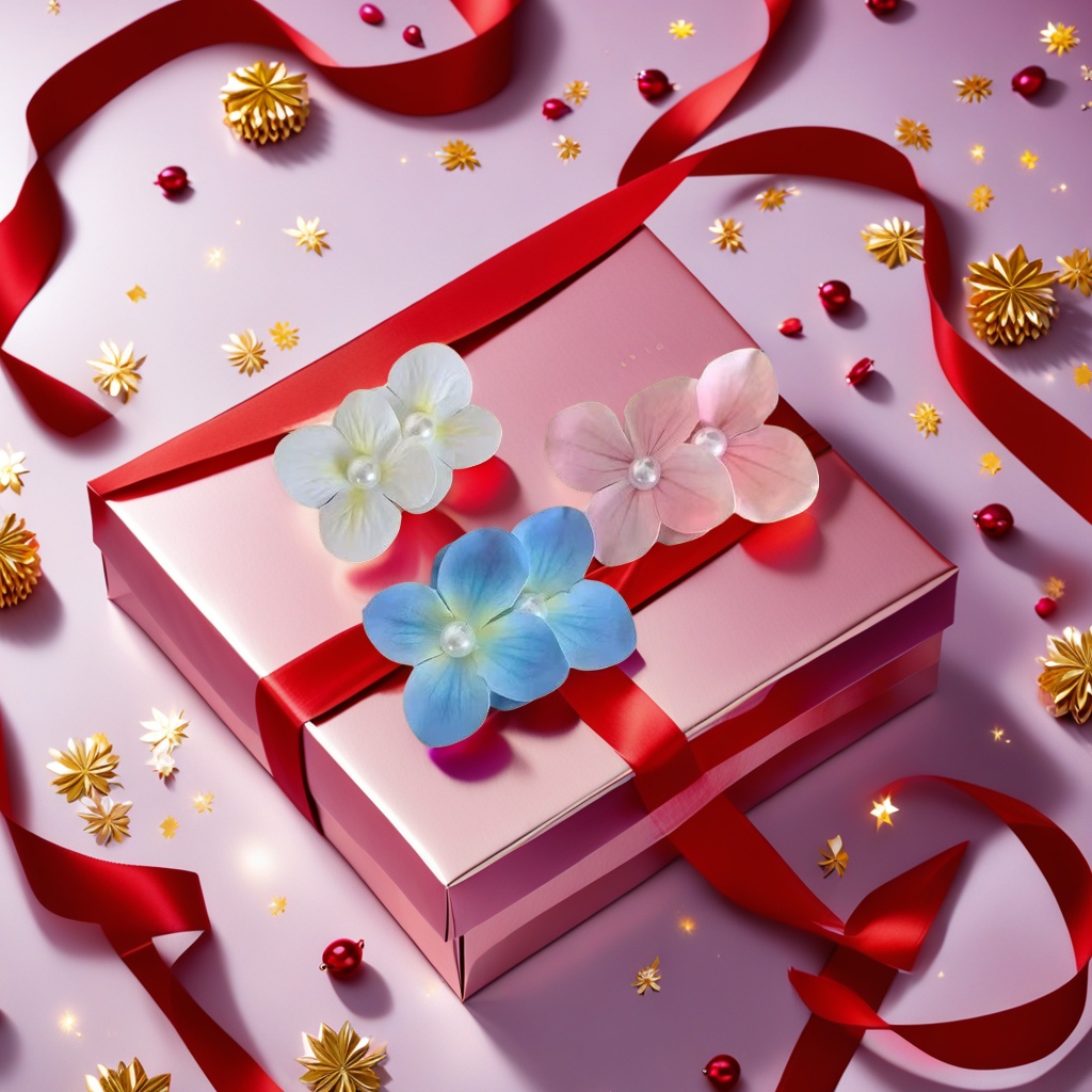 超仙薄荷曼波氛围蝴蝶兰花朵发卡 发夹度假海边侧边鸭嘴发饰头饰美丽动人