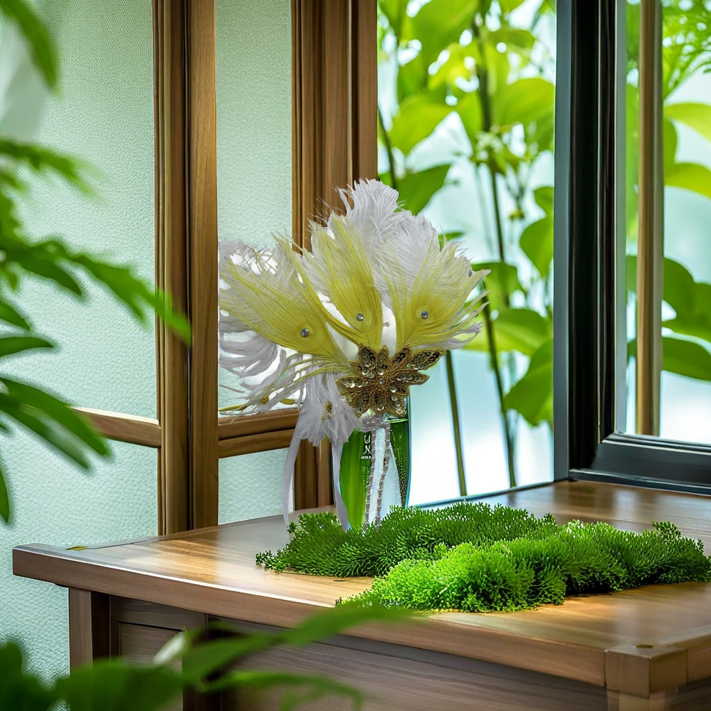 羽毛头饰发饰发带舞会表演出发带