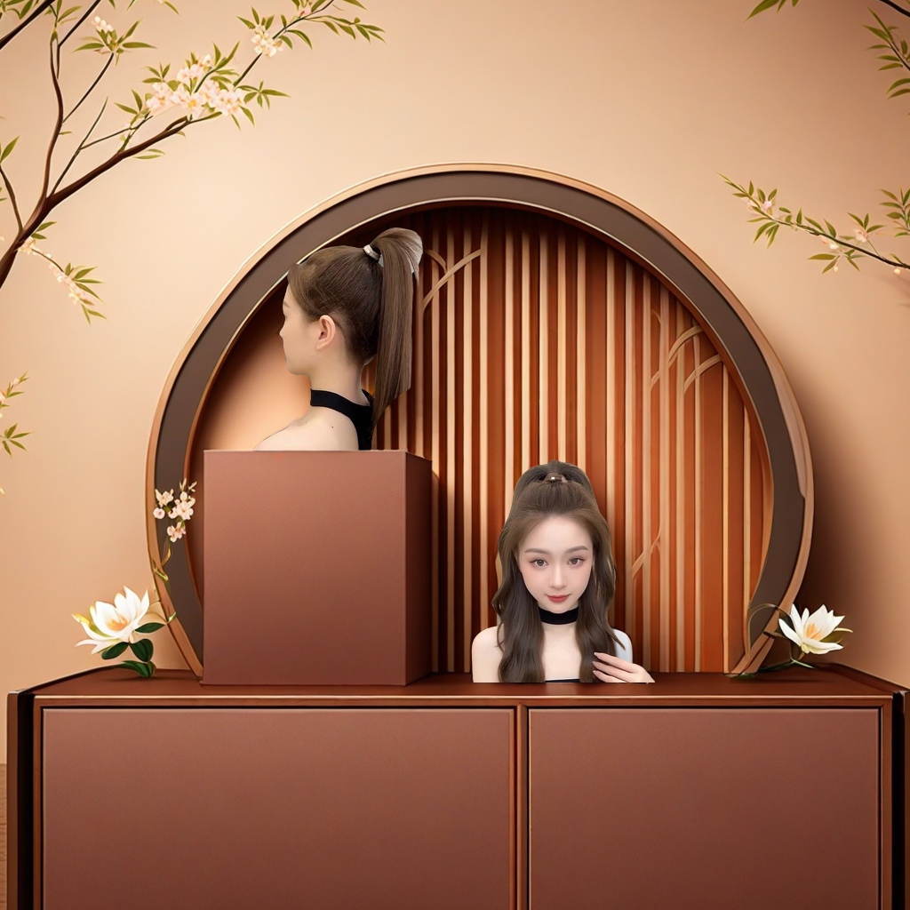 2025 New high-end women's hair tie, high-elasticity and durable rubber band, hair band, essential hair tie, hair accessory, adult fashionable hair accessory, hair tie