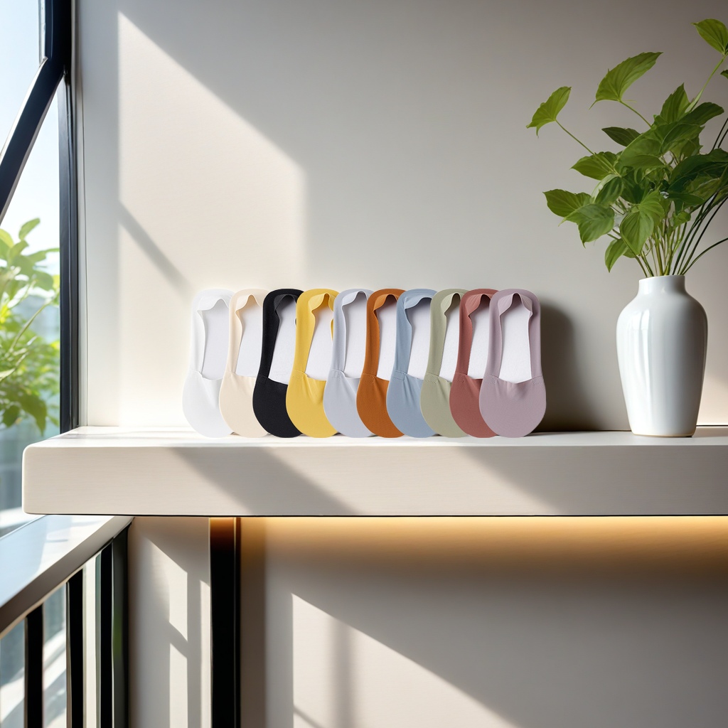 冰丝薄款纯棉底女士船袜 夏季浅口隐形短袜 搭配凉鞋单鞋的夏天短款袜子详情图5