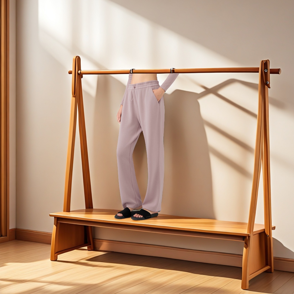 DAW167秋冬新款瑜伽裤女 高腰显瘦休闲直筒裤 百搭宽松阔腿运动长裤 垂感优雅运动裤