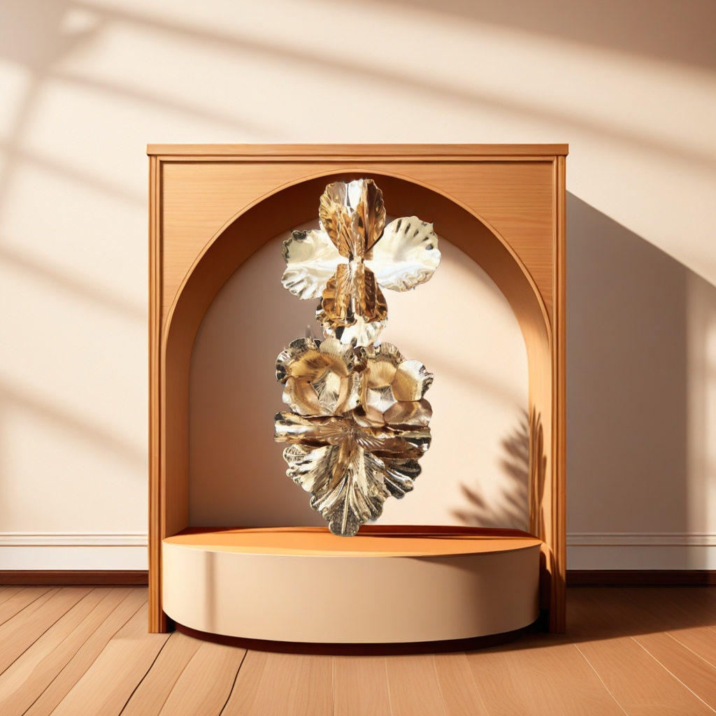 中古风轻奢饰品 彩色镶钻花朵流苏耳环 复古个性耳钉 气质高级感展现你的独特魅力