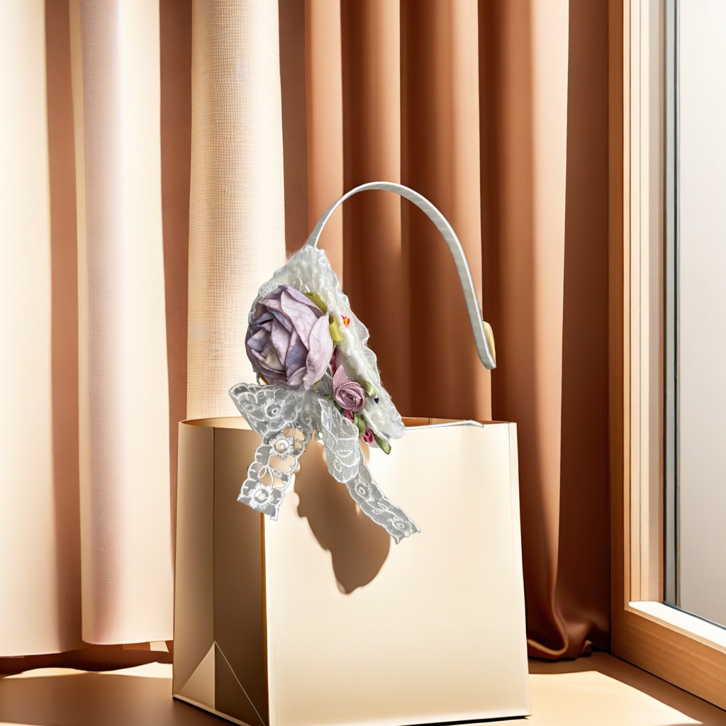 甜美公主风头饰 精致水晶珍珠发饰 头发装饰品 女士优雅发夹发圈 发带头箍套装