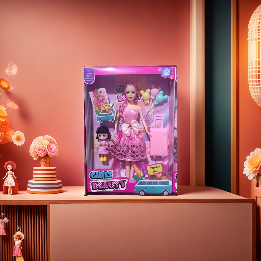 换装娃娃 孩子的梦幻新宠 盒装娃娃 玩偶套装 安全环保儿童玩具 儿童圈的超值款