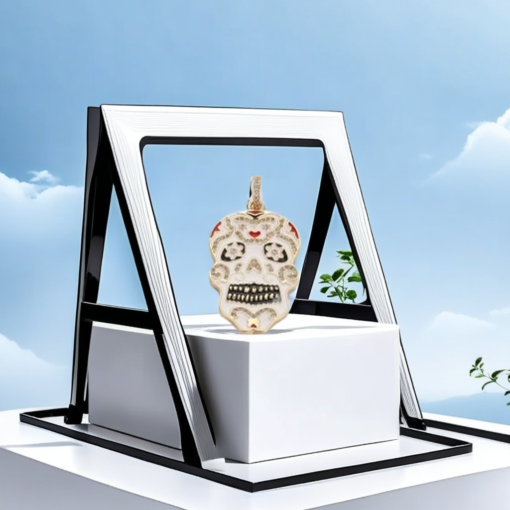 18K金电镀黄金色铜饰品配件 铜镶锆石滴油工艺 精致耐磨抗氧化 高档首饰DIY材料细节图