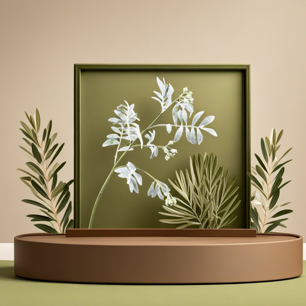 Wholesale of original factory products, artificial olive flocking green plants, wedding and banquet soft decoration and decoration, artificial leaves, environmentally friendly and odorless, artificial plant decoration Item Picture