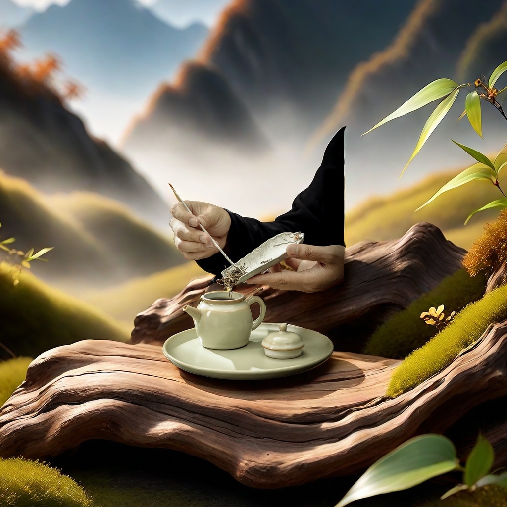 Tao Li Family Secret Color Porcelain Gongfu Tea Set Portable Tea set Specification image