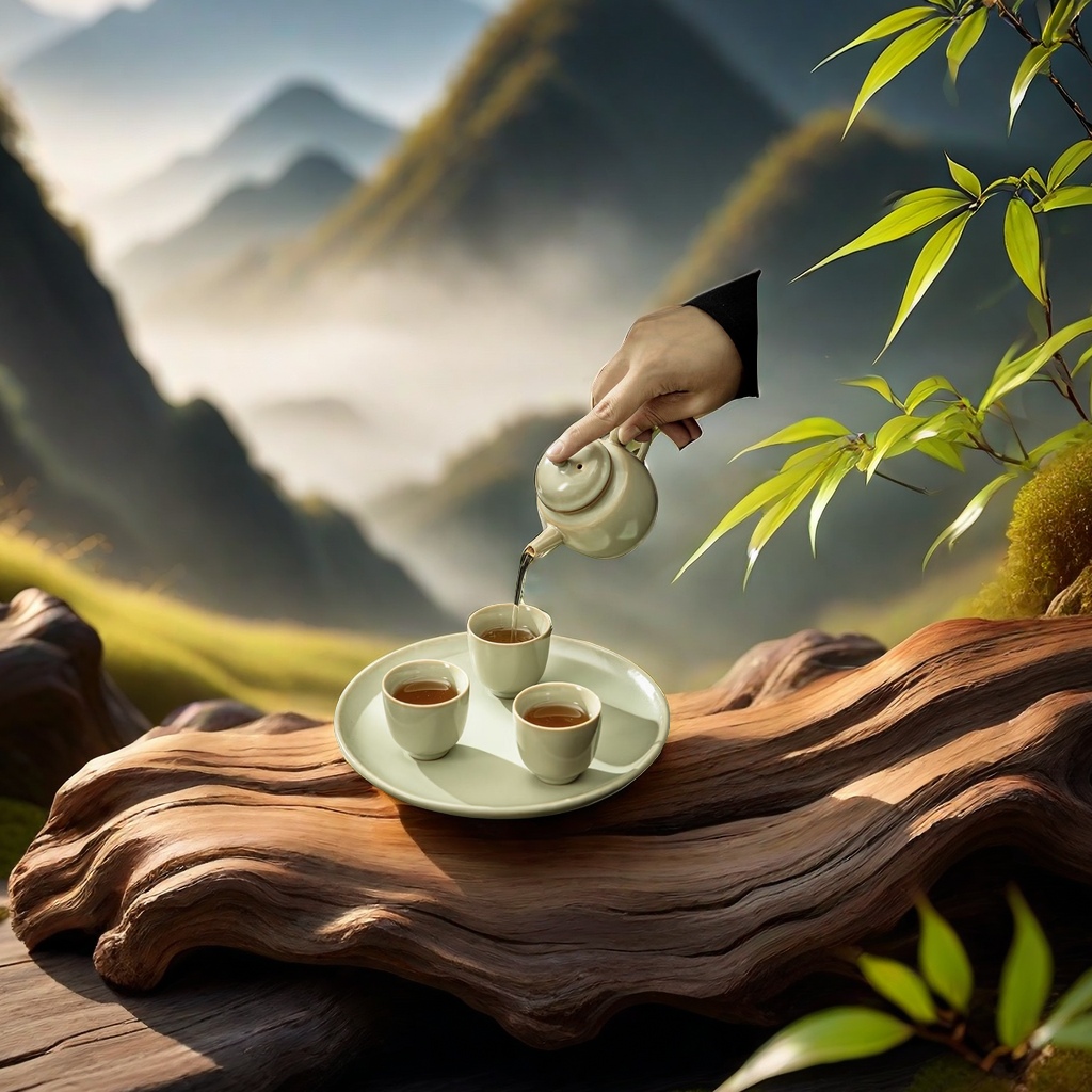 Tao Li Family Secret Color Porcelain Gongfu Tea Set Portable Tea set Item Picture