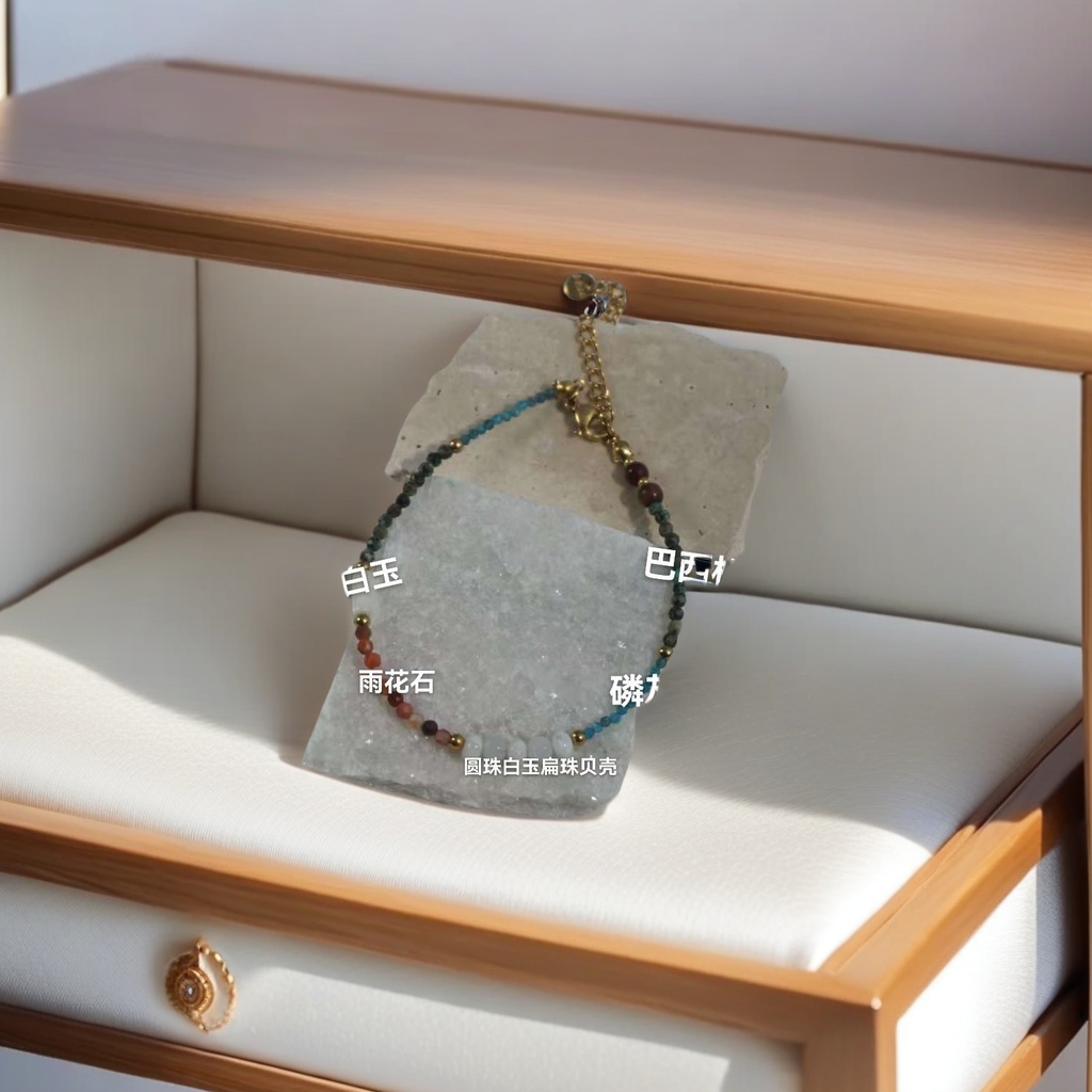 The men's bracelet and string design is unique. The silver bracelet is fashionable and versatile for women. The irregular bracelet is high-end for women. The bracelet features a simple style Application Scenario