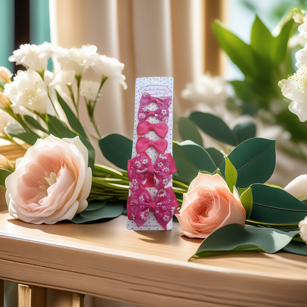 蝴蝶结设计发夹 抓夹头饰 女士优雅发饰 简约时尚个性发饰品