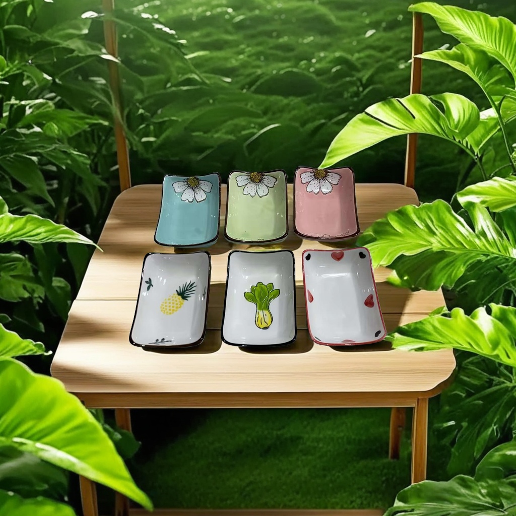 Seasoning saucers, small plates Specification image