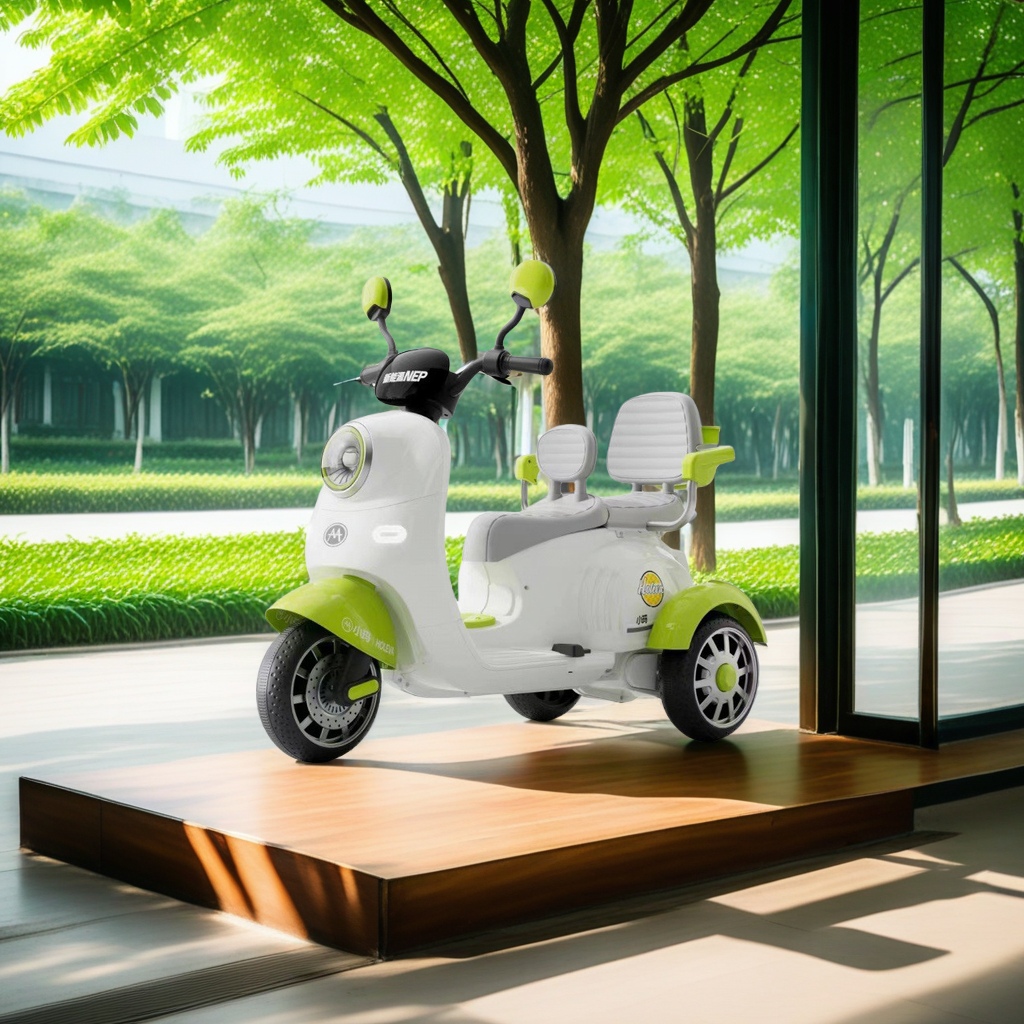 新款双人儿童电动摩托车 宝宝电瓶车 可坐小摩托 厂家直销 批发儿童滑板车 电动车安全稳定