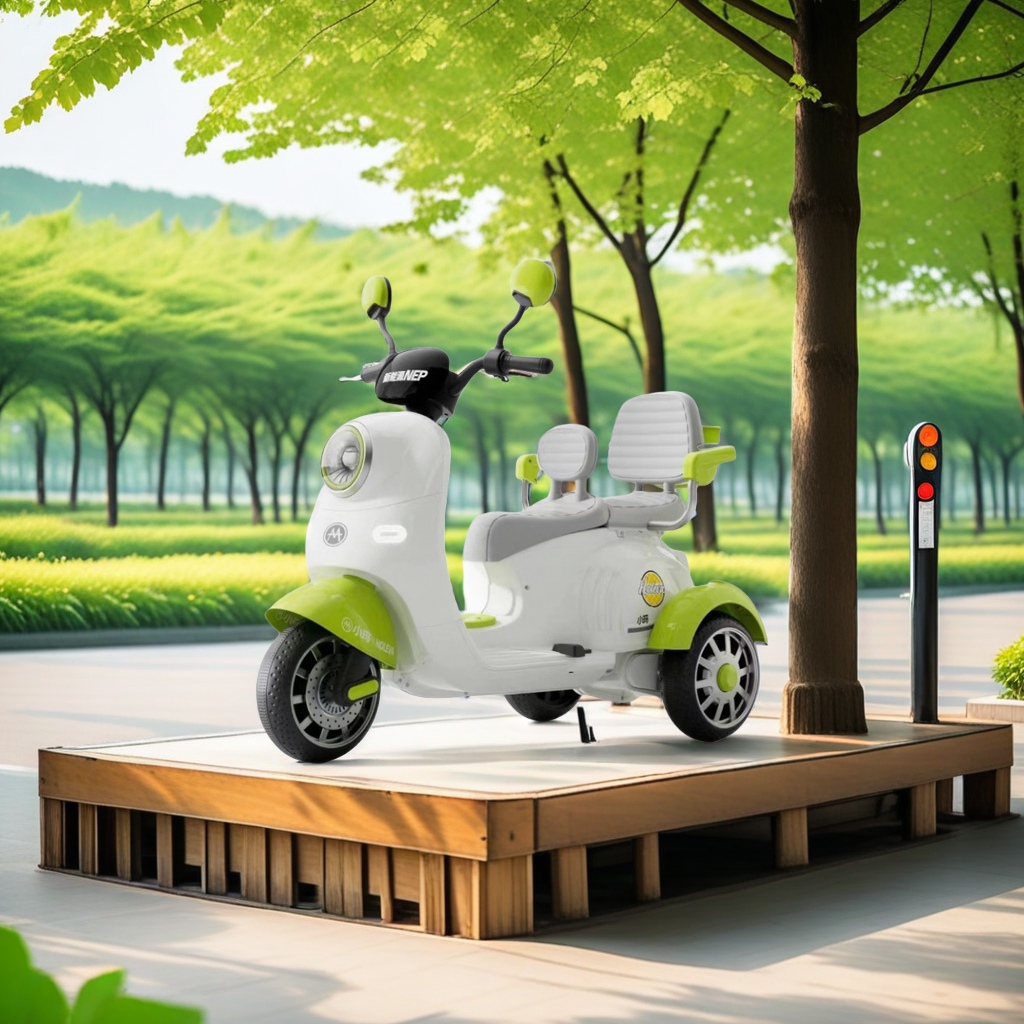 儿童滑板车/儿童玩具滑板/电动滑板车/踏板车/宝宝车白底实物图