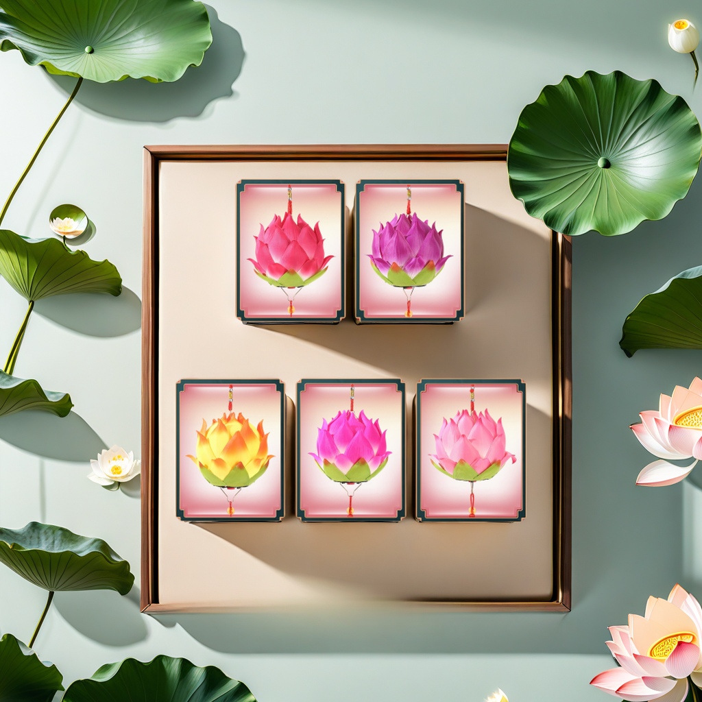 Lotus lanterns, decorative lanterns, Mid-Autumn Festival lanterns, children's hand-held lanterns, festival Lantern Festival lanterns, children's lanterns Specification drawing
