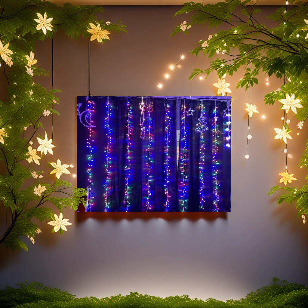 室外LED灯串实物图