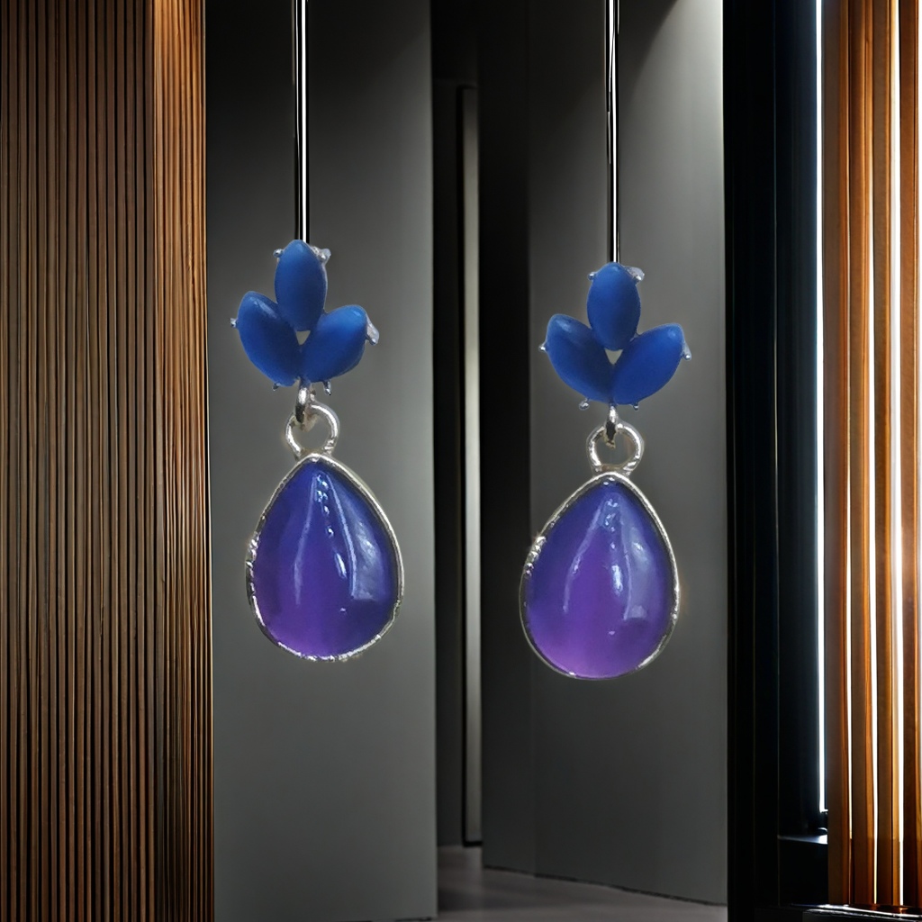 山鬼花钱 天然水晶玻璃首饰配件 水晶蛇行环扣 精美耐用 时尚饰品 手工DIY材料