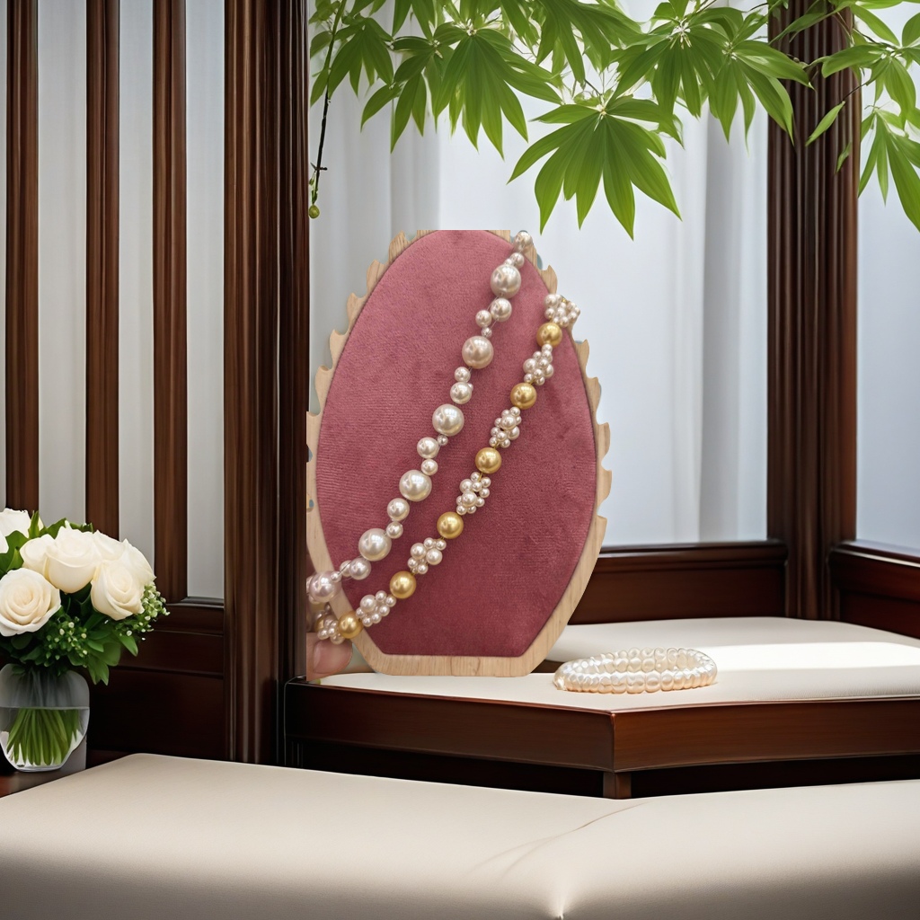 天然淡水珍珠项链 高档典雅韩版时尚首饰女士礼物精美包装