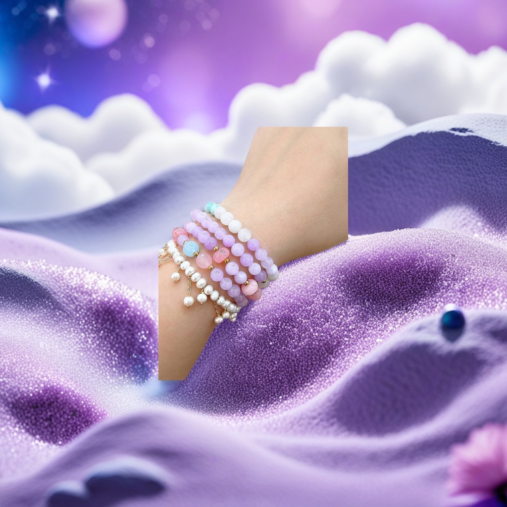 男士手链时尚百搭手串 银色手镯女款不规则设计 独特个性男女通用手链