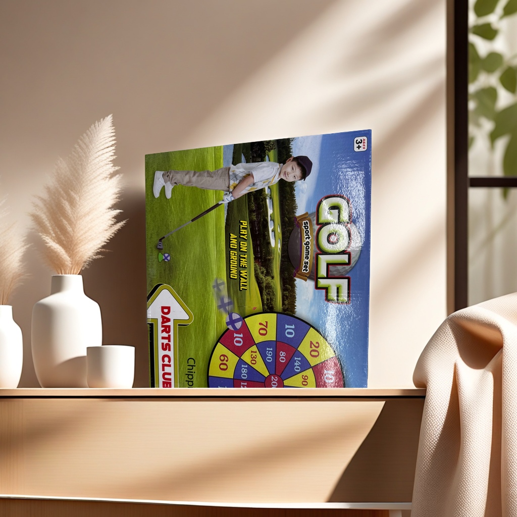 高尔夫组合球具实物图