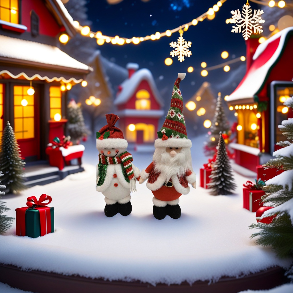 其他圣诞用品实物图